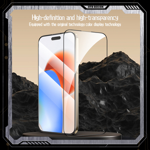 Protection d'écran en verre céramique ultra-fin 2.5D <span class=keywords><strong>incassable</strong></span> ATB pour 15 Pro Max 14 13 12 11 IPX/XS/<span class=keywords><strong>XR</strong></span>/XS Max - Product Image 3