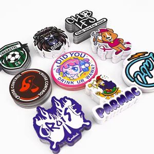 Company Design <b>Logo</b> Self Adhesive Waterproof Label Cartoon Vinyl <b>Sticker</b> Custom Printing Die Cut <b>Stickers</b> - Product Image 1