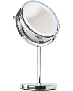 Miroir de maquillage lumineux grossissant cosmétique à LED avec vanité 3X miroirs de table avec lumières - Product Image 1