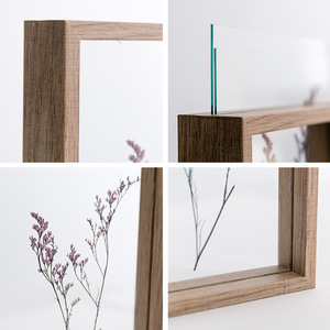 Promotional A4 Wood Double Sided Glass DIY <strong>Frames</strong> Simple <strong>Plant</strong> Specimens <strong>Frame</strong> Home Decor Photo <strong>Frames</strong> Ornaments Decoration - Product Image 3