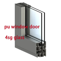 Proveedor de Ventanas de PU, Perfiles de FRP/GRP Duraderos, Secciones de Pultrusión de Fibra de Vidrio, Formas Personalizadas para Marcos Industriales