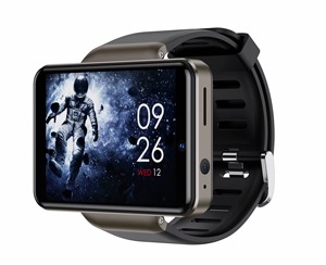 Drioshipping 2024 Montre connectée DM101 à double caméra, batterie 2080 mAh, écran rectangulaire, Android 4G, montre connectée - Product Image 2