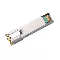 Módulo de cobre transceptor 10GBase-T SFP + a RJ45 CAT6a Compatible con Cisco Ubiquiti Fortinet TP-Link Mikrotik
