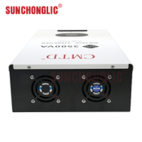 Stabilisateur de tension monophasé 3,5 kVA 3500 W de haute qualité, sortie onde sinusoïdale pure, affichage LED, relais, utilisation extérieure et domestique