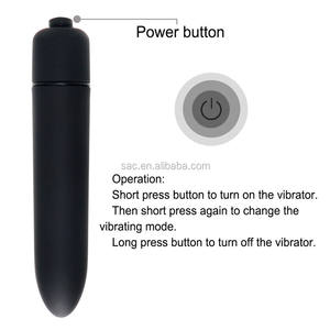 Mainan seks wanita dewasa 10 kecepatan tongkat AV pemijat g-spot klitoris Stimulator getar peluru Mini Vibrator - Product Image 3