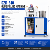Machine automatique de fabrication de sacs et de remplissage de colle pour la production de bonnets de soutien-gorge en silicone et de coussinets en gel OEM
