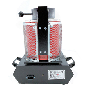 Horno de Fundición de Oro de 3 kg con <span class=keywords><strong>Malla</strong></span> para Oro, Plata, Cobre y Zinc - Product Image 6