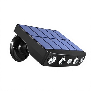 Potentes Luces Solares de Seguridad con 4 LED IP65, Sensor de Movimiento para Exteriores, 3 Modos, Recargables, Impermeables, de Pared, para Trabajo Nocturno y Jardín - Product Image 3