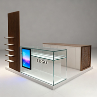 Einzelhandel geschäft Möbel Kosmetik Vitrine Kosmetik regal Parfüm Shop Dekoration Display Rack Kiosk Mall Stand Parfüm
