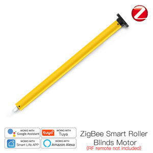 Motor Automático Inteligente ZigBee de 25 mm para Persianas Enrollables Tubulares, Alimentado por Batería de Litio DC, Receptor Integrado, Control RF433 para Tubo de 38 mm - Product Image 1