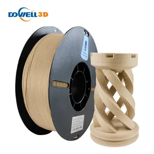 Filamento di legno 1.75mm 1kg/bobina PLA 3d stampante filamento di alta qualità Pla legno filamento
