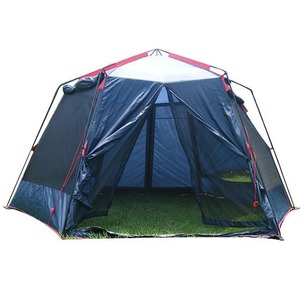 Tente de camping hexagonale grande taille, protection solaire, moustiquaire, utilisation en extérieur - Product Image 5