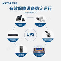 Kstar YDC9103S-RT 3000VA / 2700W 3Kva 200V 208V 220V 230V 240V高频在线双转换UPS