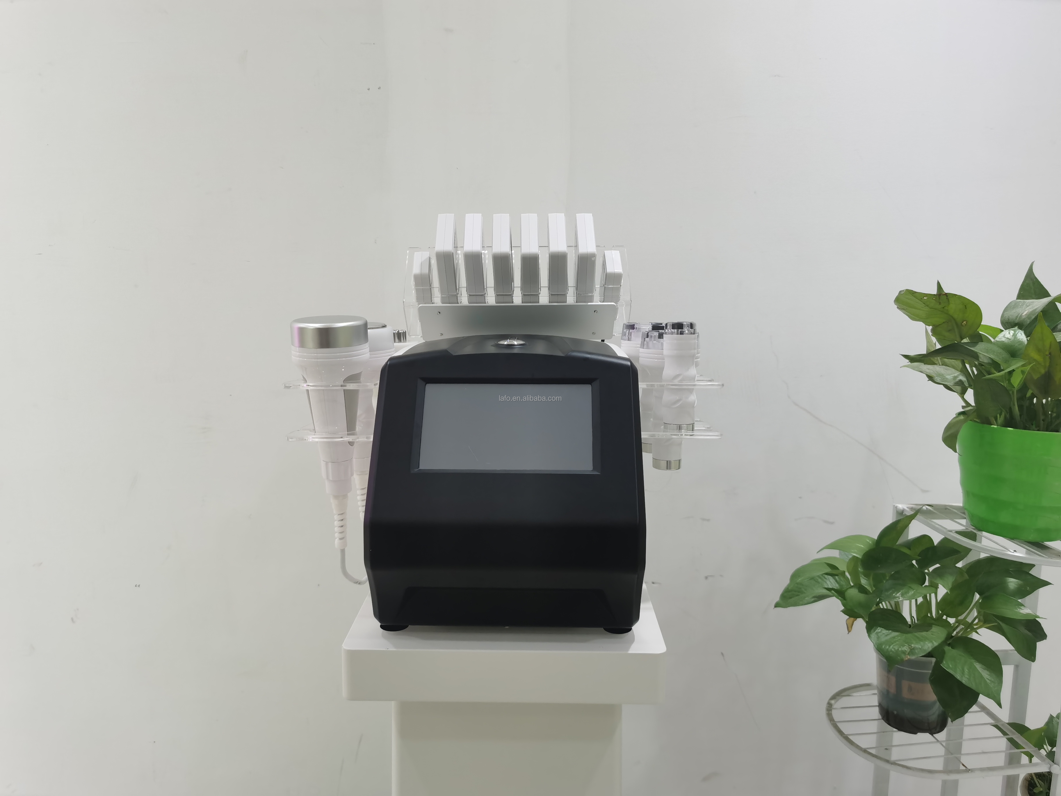 6 IN 1 lipolaser 650nm lipolaser vacuum cavitation rf/multifunction rf lipo laser beauty machine 7 in 1