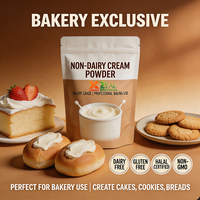 Poudre de crème non laitière ZEAL |   Crème végétalienne sans gras trans pour café, thé au lait, pâtisserie et crème glacée |   Produits de boulangerie-cuisine