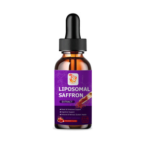 Premium Liposomal <b>Saffron</b> Liquid Drops with Magnesium Vitamins Supports Emotional Balance Boost Immune and Nervous System Health - Product Image 1