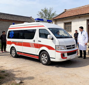 Nueva Ambulancia Manual Modificada a Gasolina para Transporte de Pacientes con Equipo de Primeros Auxilios, Estándar de Emisiones EURO 6, Longitud de 3-8m - Product Image 3