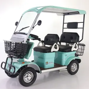 Hochwertige Elektro rad mobilität Erwachsene Senioren Behinderte Handicap Mobilität roller Elektrischer 4-Rad Allrad-Golf roller