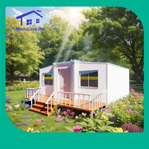 บ้านวิลล่าแคปซูลหรูหราแบบขยายได้ ดีไซน์ทันสมัยร่วมสมัย ผลิตจากตู้คอนเทนเนอร์เหล็ก เหมาะสำหรับรีสอร์ทหรือการอยู่อาศัยแบบออฟกริด - Product Image 2