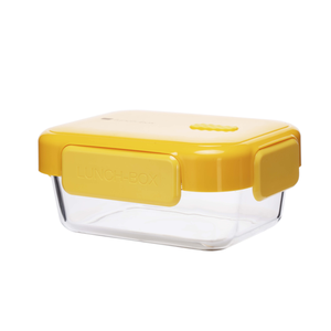 IKOO new arrival airtight high borosilicate food container glass lunch box