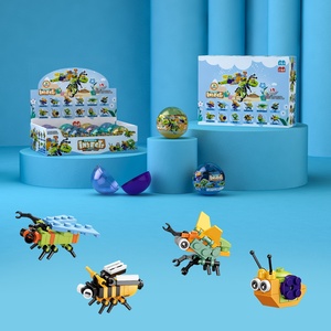 Set di Costruzioni 12-in-<span class=keywords><strong>1</strong></span> STEM con Insetti e Animali, in Plastica ABS Ecologica, Scala <span class=keywords><strong>1</strong></span>:<span class=keywords><strong>1</strong></span>, Modello Educativo per Bambini dai 5 ai 7 Anni - Product Image 3