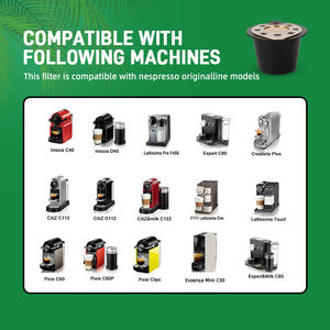 2 Filtros Reutilizables de Acero Inoxidable para Espresso, con Buen Sellado, Compatibles con la Máquina Original, Recargables - Product Image 4