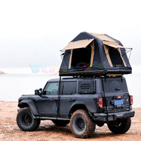 Tienda inflable portátil para exteriores, Material Oxford impermeable, capacidad para personas 2-4, tienda de techo para acampar en familia, viajar