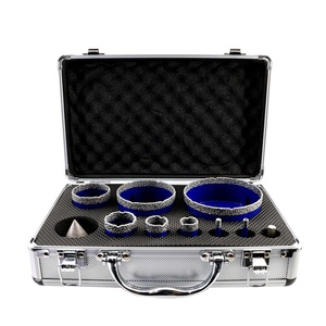 5/8 ''-11 punte per trapano con anima diamantata Set sega a foro smussare Kit punte di smussatura fresa utensili diamantati punta da taglio con <span class=keywords><strong>adattatore</strong></span> <span class=keywords><strong>SDS</strong></span> - Product Image 2