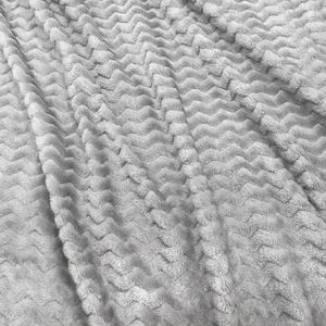 Manta <span class=keywords><strong>de</strong></span> Franela Jacquard Personalizada <span class=keywords><strong>de</strong></span> Fábrica, Manta <span class=keywords><strong>de</strong></span> Felpa Lujosa y Suave 100% Poliéster para Todas las Estaciones, para el Hogar, Viajes y la Cama - Product Image 3