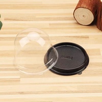 Vente chaude Transparent En Plastique Dessert Emballage Boîte Personnalisé Dôme Gâteau Conteneur pour La Cuisson De Gâteaux Collations Blister Pain PET