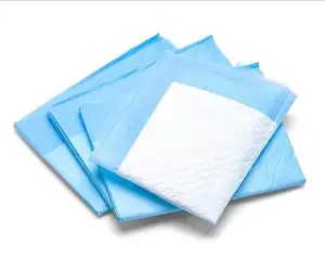 Almohadilla de cama desechable de fabricante, almohadilla absorbente para incontinencia blanca para adultos médicos de Hospital, almohadilla para entrenamiento de orina para cachorros y perros