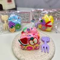 Jouets sensoriels anti-stress en forme de bâtonnets de beurre et de toasts croustillants, jouets ASMR à effets sonores et sensoriels, boules moelleuses et croustillantes