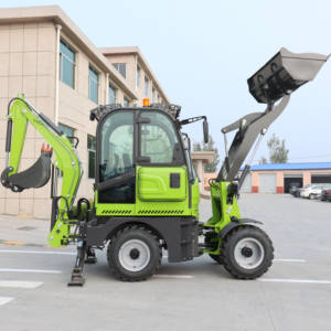 Novo Design Mini Retroescavadeira Mini Retroescavadeira De 4 Rodas Mini Rodas - Product Image 2