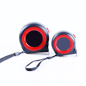 Bề <span class=keywords><strong>M</strong></span>ặt Đen Vòng Tròn Đỏ 3M 5M 7.5M <span class=keywords><strong>10</strong></span> <span class=keywords><strong>M</strong></span>ét Đai Và Dừng Băng Đo Thép Di Động - Product Image 3