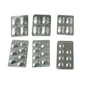 Koudvormende Aluminiumfolie Blisterverpakking Alu Alu Folie Voor Pil Blister Verpakking Tablet Aluminiumfolie