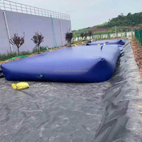 Réservoir d'eau pliable portable en PVC souple pour eau de pluie, capacité 4500 litres