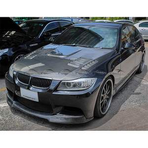 Fibra di carbonio V stile paraurti anteriore labbro Splitter mento Splitter per BMW 3 <span class=keywords><strong>serie</strong></span> E90 Pre LCI M3 <span class=keywords><strong>2009</strong></span> + - Product Image 5