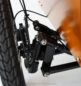 Vélo cargo électrique à 3 roues à chargement frontal pour ville / Bakfiets / Cargobike avec remorque pour marchandises et passagers - Product Image 6