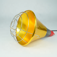Nouvelle Lampe Chauffante Dorée pour Poulailler, Température Réglable, Anti-humidité, Chauffage pour Poussins et Animaux de Compagnie