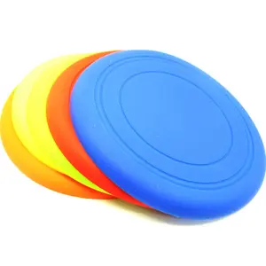 Pet đĩa bay chất lượng giá rẻ nhiều màu sắc trò chơi ngoài trời màu xanh lá cây Đồ chơi đĩa bay