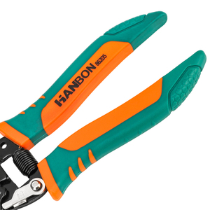 Herramienta Multifuncional para Crimpar Abrazaderas de Manguera de Acero al Carbono, Alicates Pelacables de 7 Pulgadas con Mango, Modelo 86205 - Product Image 6