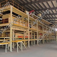 Fournisseur de machines pour panneaux de fibres orientées / Usine de production de lignes de pressage pour panneaux OSB