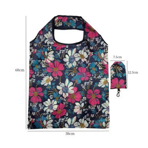 Sac de courses réutilisable et lavable en polyester avec motif de dessin animé personnalisé, facile à transporter, pliable, avec logo - Product Image 6