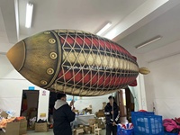 Parade Performance Dirigeables Gonflables Dirigeable Modèle De Zeppelin De Marche Gonflable