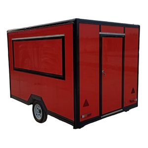 Di động thức ăn đường phố xe tải Trailer để bán độc đáo <span class=keywords><strong>Snack</strong></span> đồ uống kiosk với nồi chiên sâu và lò nướng để phục vụ thức ăn đường phố di động - Product Image 4