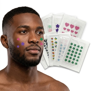 Patch Hydrocolloïde OEM pour l'acné, autocollant invisible mat pour les boutons du visage, traitement localisé à l'acide salicylique pour usage jour et nuit - Product Image 1