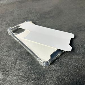 Para iPhone 16 16 Plus 16 Pro 16 Pro Max Anti Fall Cell Phone Case Cover Transparente Cell Phone Cases Cover con hoja <span class=keywords><strong>de</strong></span> aluminio - Product Image 5