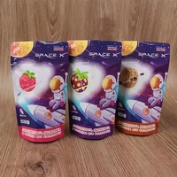 Sachets refermables en Mylar personnalisés, anti-odeur, avec logo imprimé, finition mate métallique, pour 3,5g, 7g, 14g, 28g