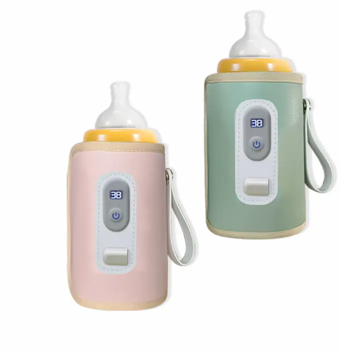 1Pc Baby Bottle Warmer Feeding Bottle Heat Keeper Travel Warmer Cover Formula Milk Water USB Heater Outdoor Bottle Warmer