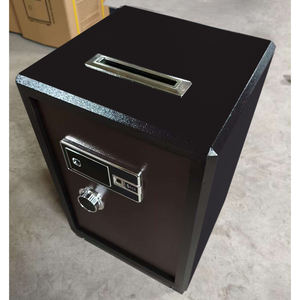 Antirrobo Seguridad digital Huella digital Seguro Incombustible Acero Metal Urna <span class=keywords><strong>Ahorro</strong></span> Banco <span class=keywords><strong>de</strong></span> monedas para objetos <span class=keywords><strong>de</strong></span> valor - Product Image 3